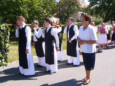 Termény megáldó körmenet 2006 (Fotó: Barák Barna)