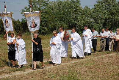 Szent Anna kápolnához körmenet Fotó: Kristók János